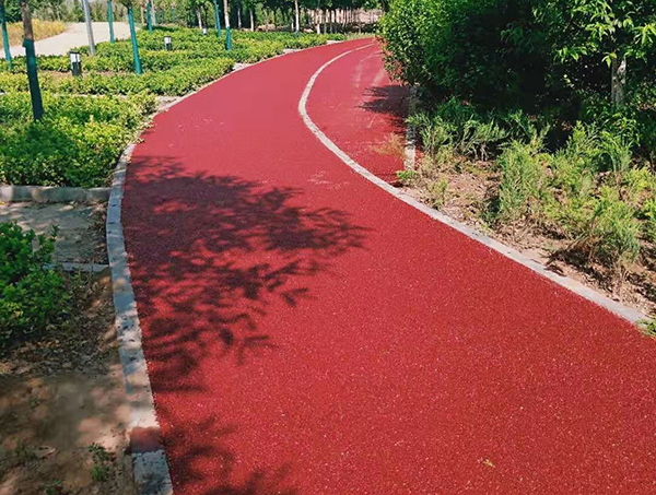彩色瀝青路面